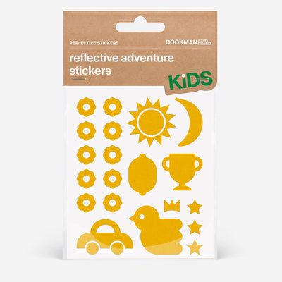 Reflective stickers kids in packaging #color_yellow