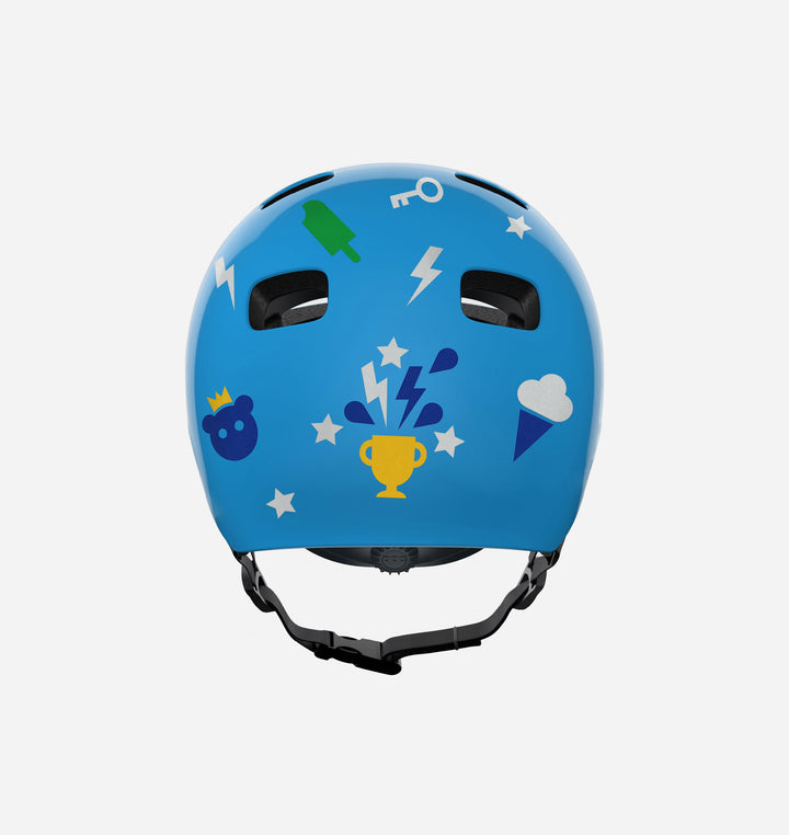 Reflective stickers kids on helmet #color_green