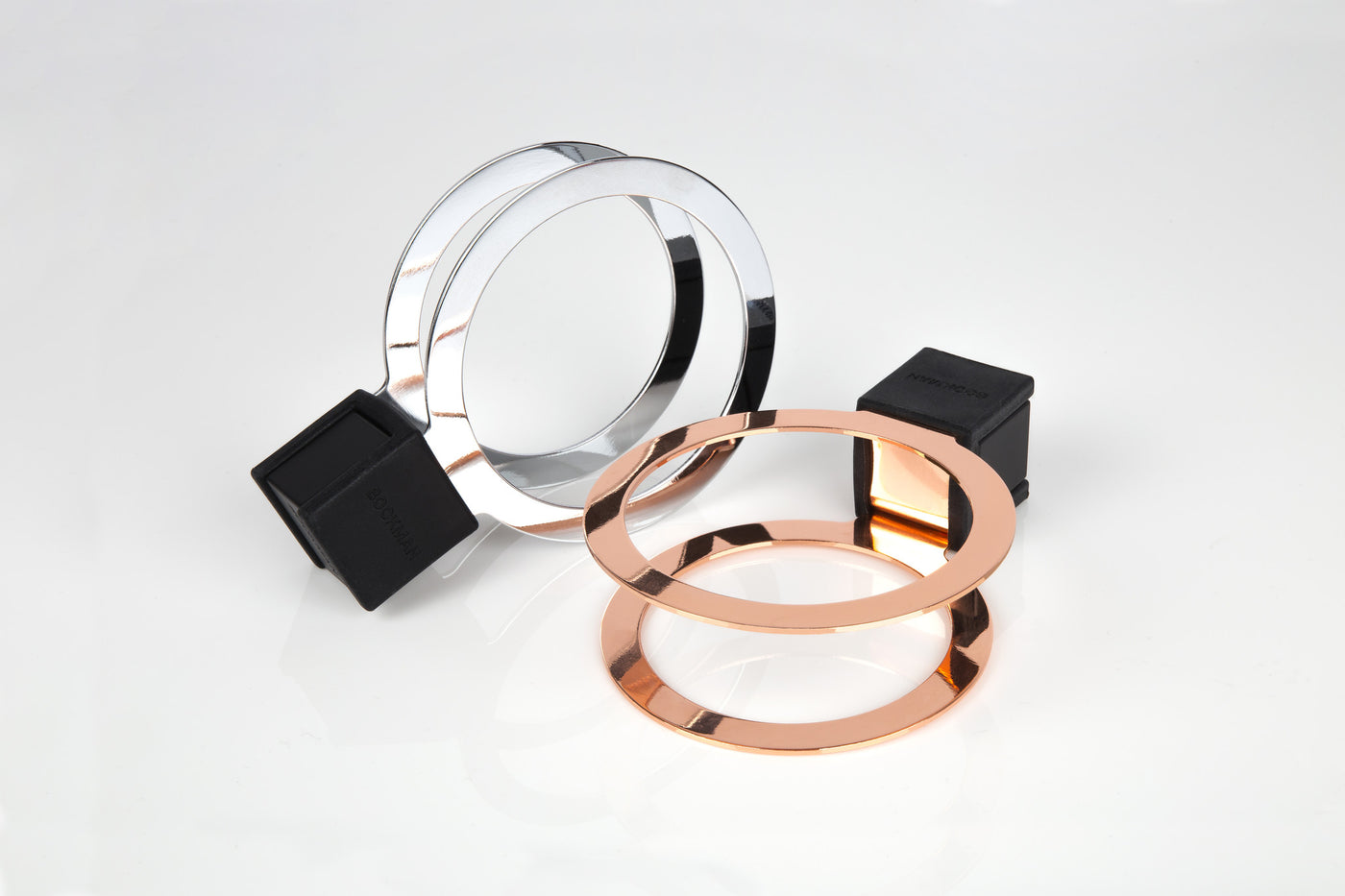 CUP HOLDER PREMIUM - CHROME AND COPPER