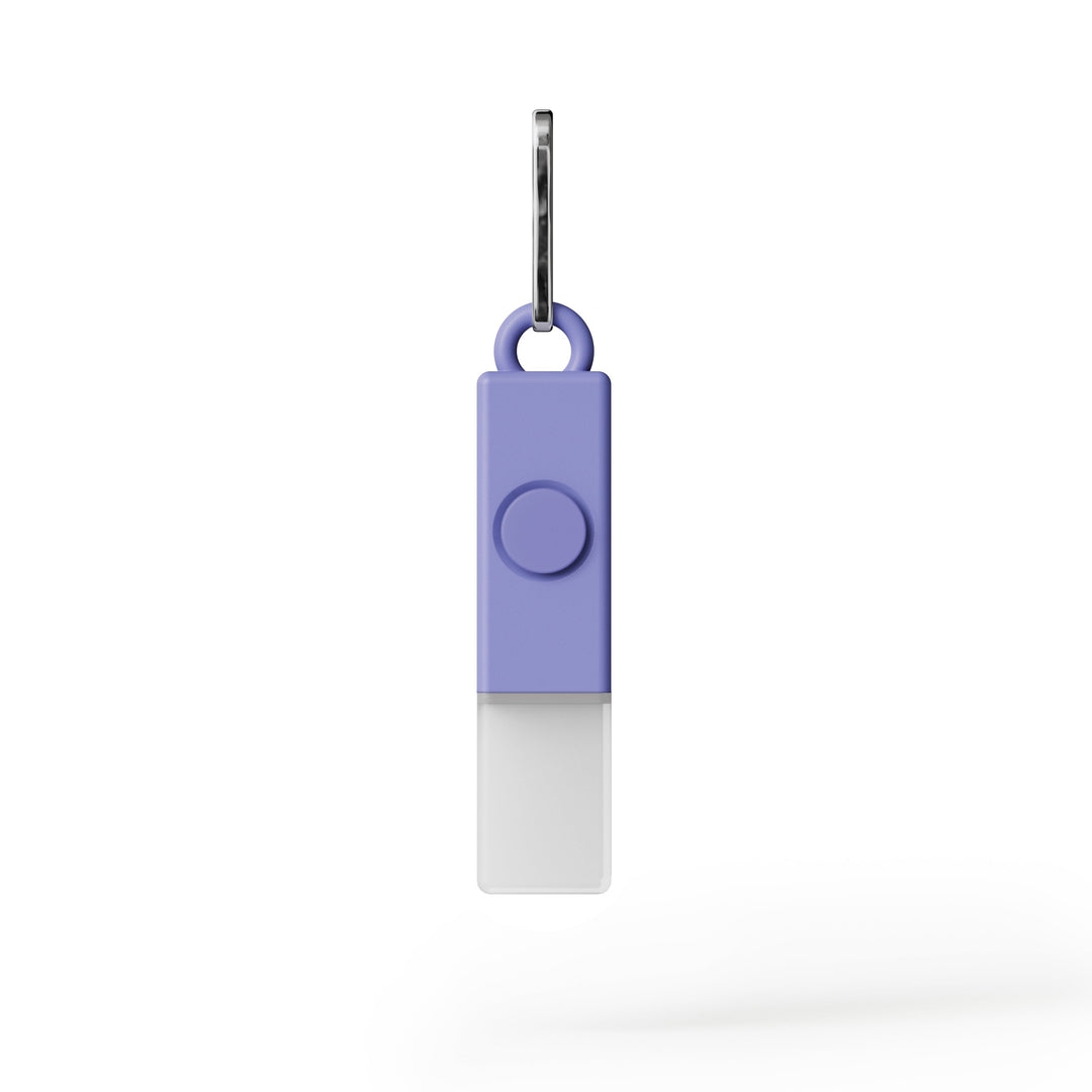 Lightstick zipper light from front #color_lavender
