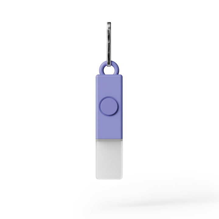 Lightstick zipper light from front #color_lavender