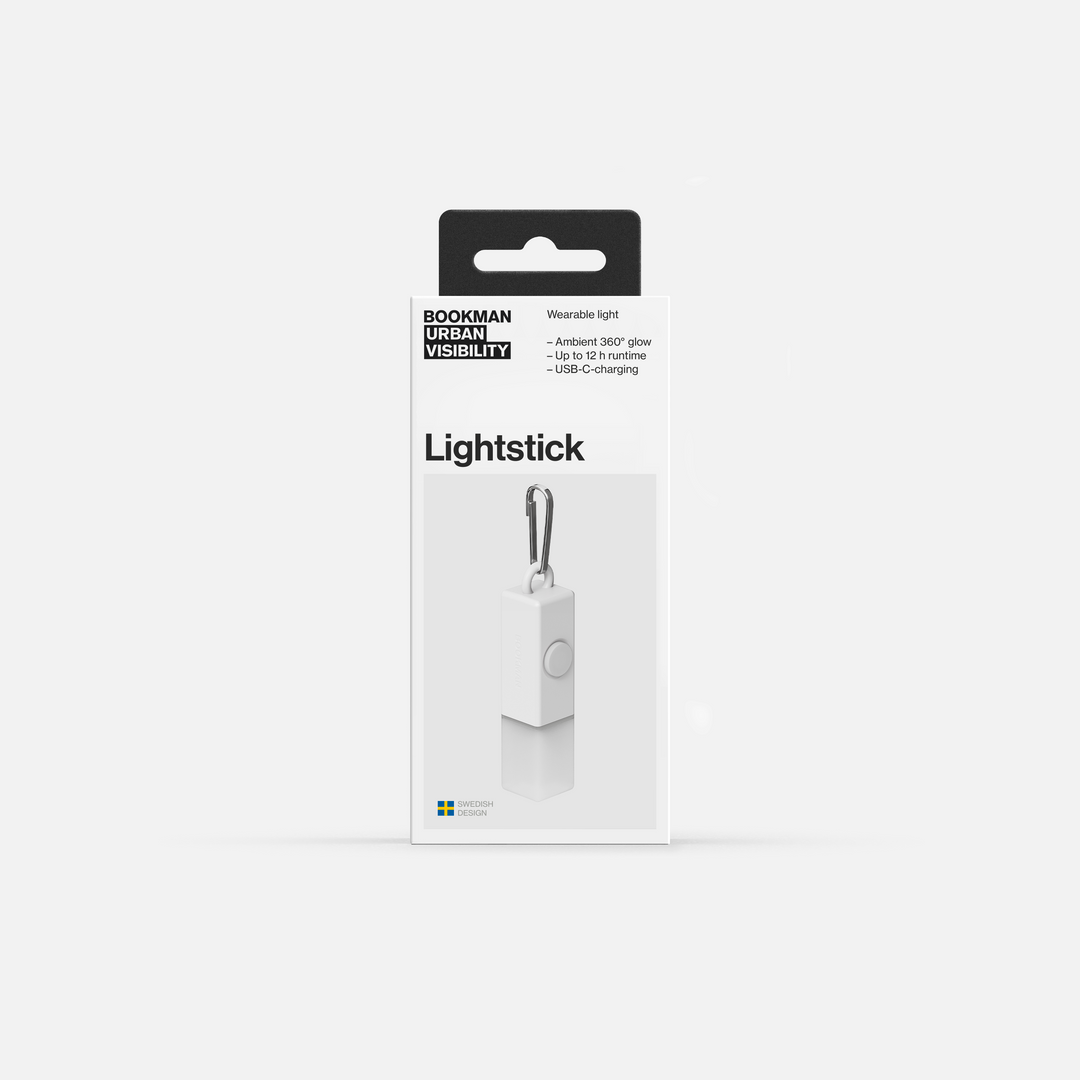 Bookman Lightstick wearable Light in packing #color_white