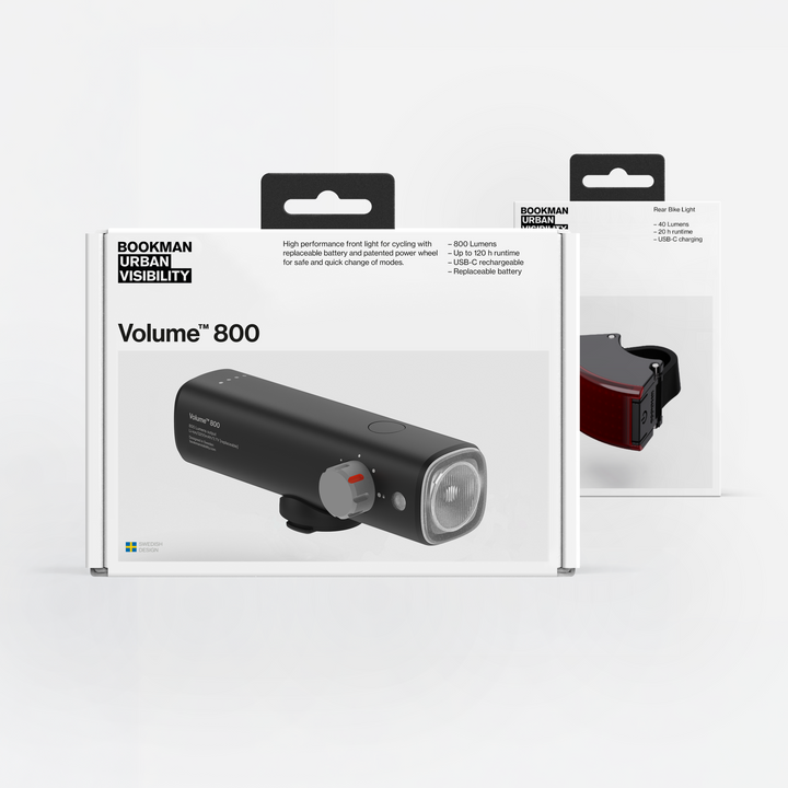 Volume 800 and curve rear bike light bundle 
#color_black