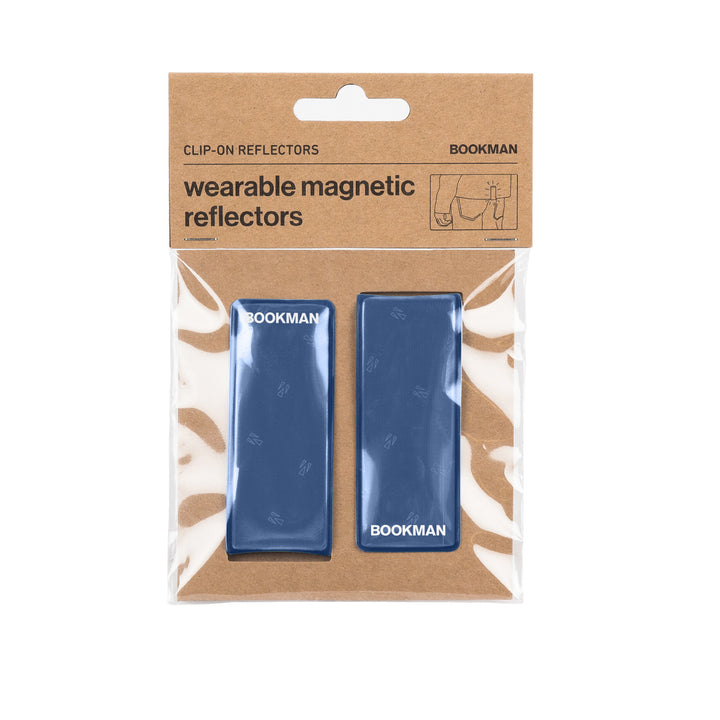 Clip-on reflectors in packaging #color_blue