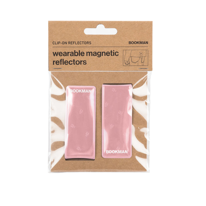 Clip-on reflectors in packaging #color_pink