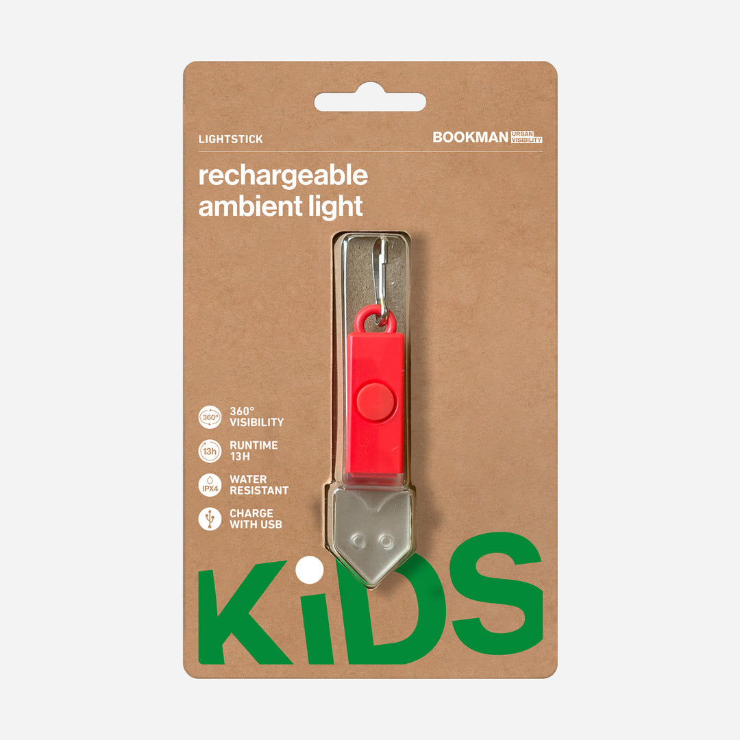 Zipper light for kids in packaging#color_red-fox