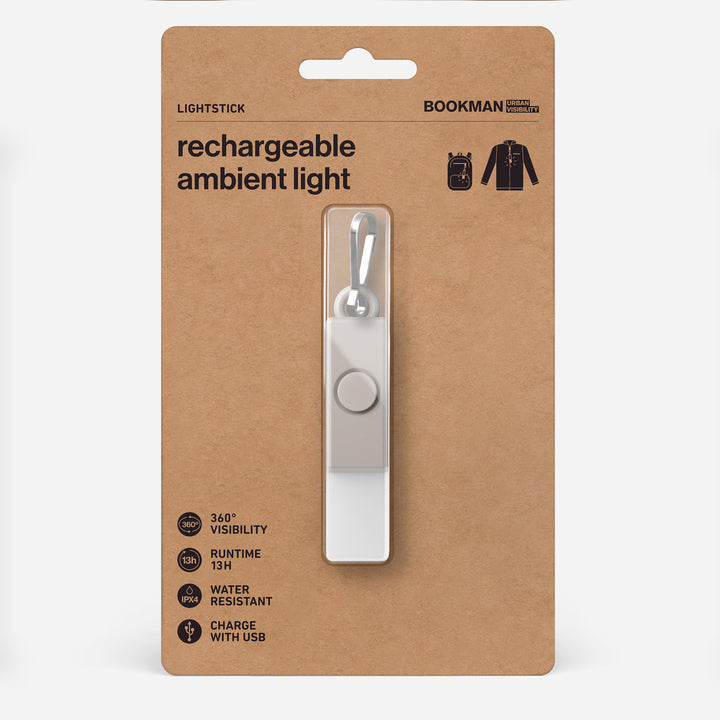 Lightstick zipper light in packaging#color_sand-gray