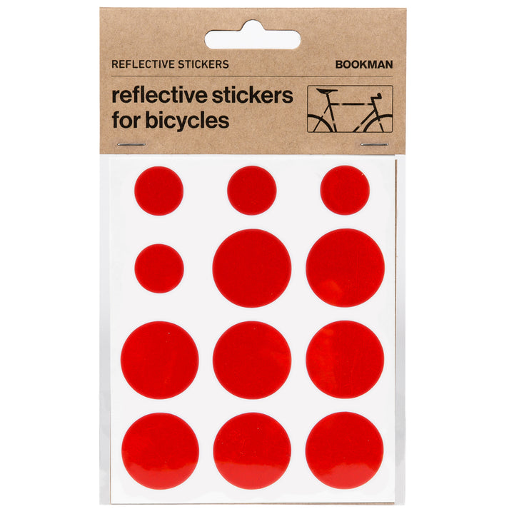 Reflective stickers dot in packaging #color_red