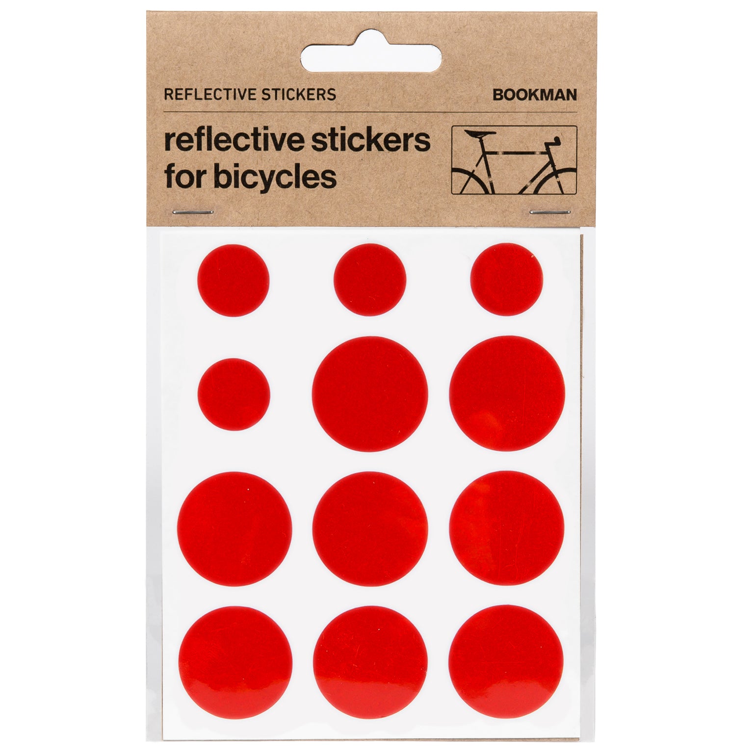 LightTech - Reflective Stickers, Set Of 25 Waterproof Reflectors In Various Sizes, Self-Adhesive And Ideal For Your Bicycle, Pushchair And More, Reflectors Pram