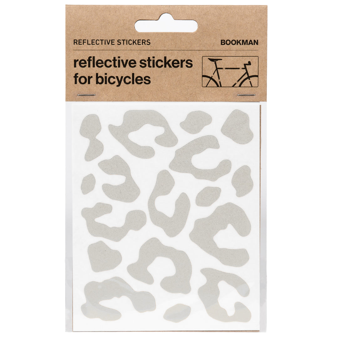 Reflective leopard stickers in packaging #color_white