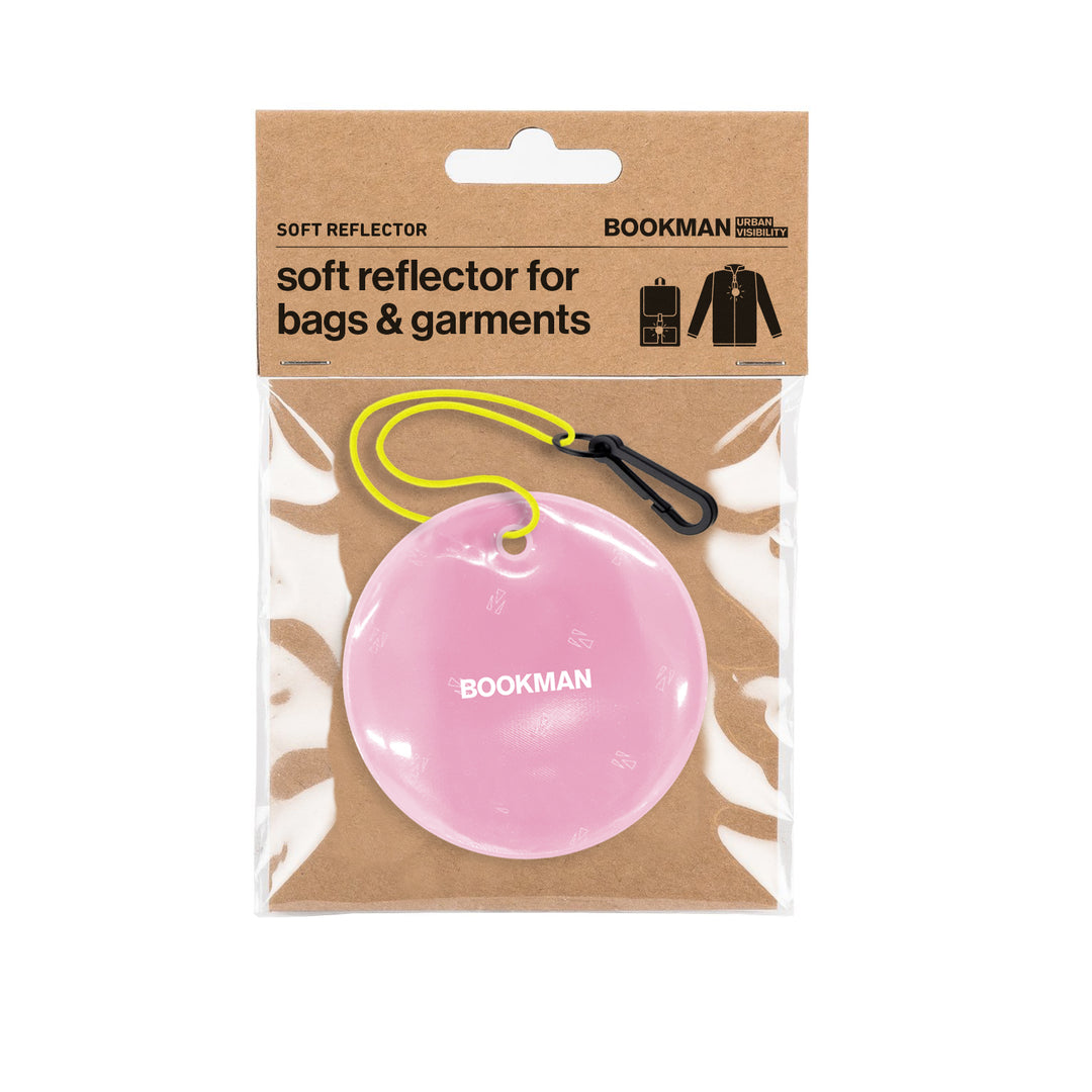 Hanging reflector circle in packaging #color_pink