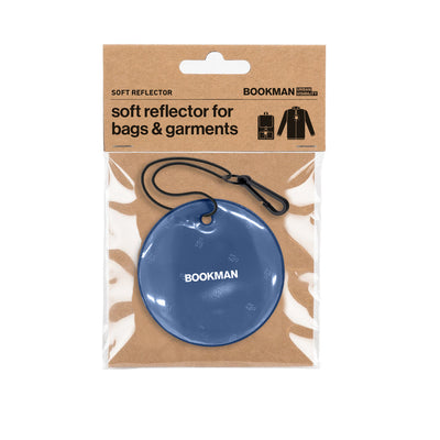 Hanging reflector circle in packaging #color_blue