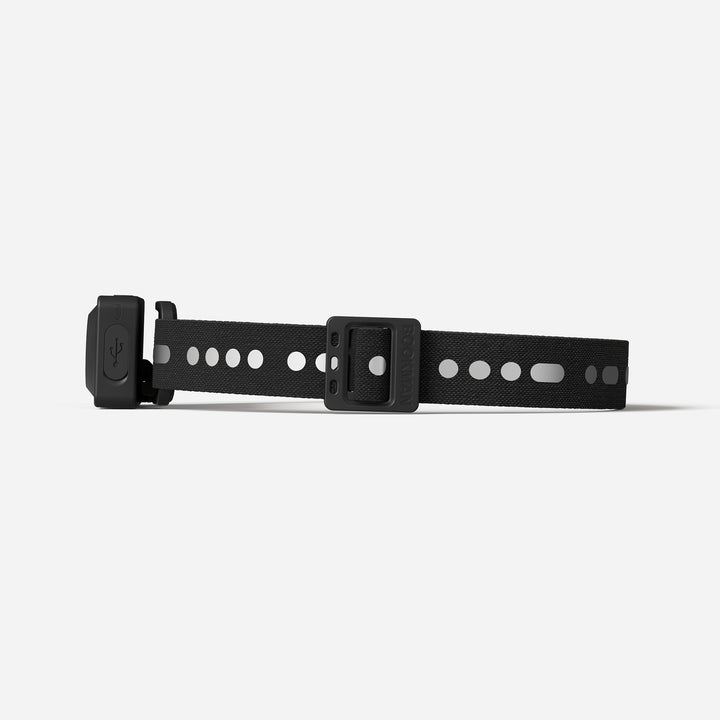 Monocle rechargeable headlamp from side #color_black