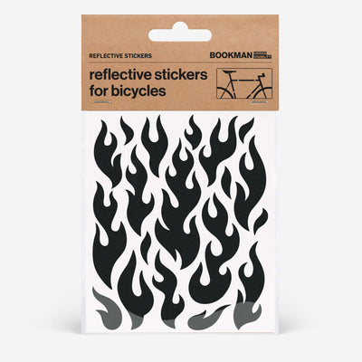 Bookman Reflective Stickers, Dots - Bike Stickers - Reflective Tire  Stickers, 8 x Large and 4 x Small